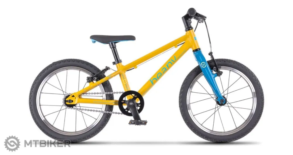 Bicicletă pentru copii Beany Zero 16, galbenă Ofertă