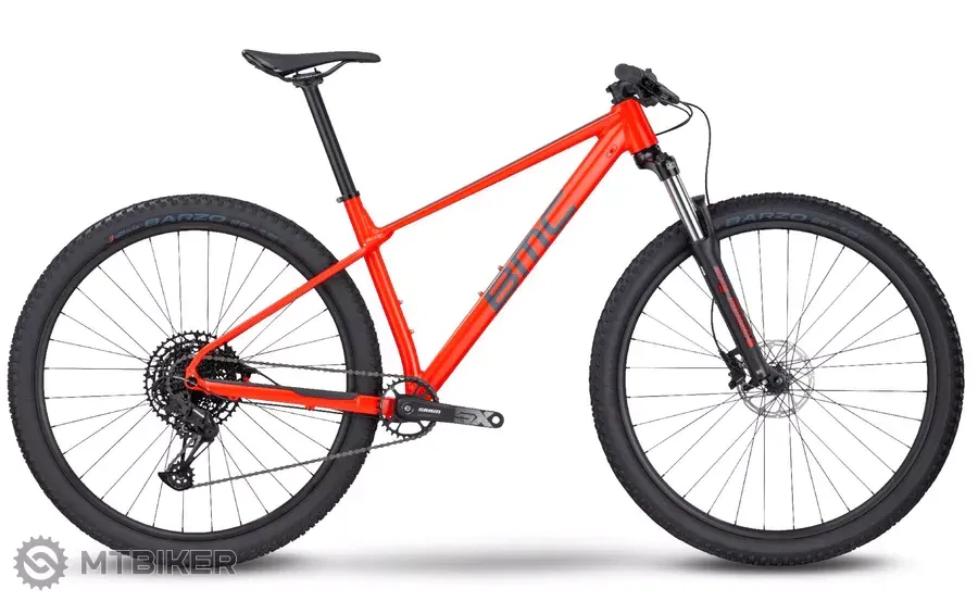 Ultima șansă Bicicletă BMC Twostroke AL FOUR 29, neon red/grey - M