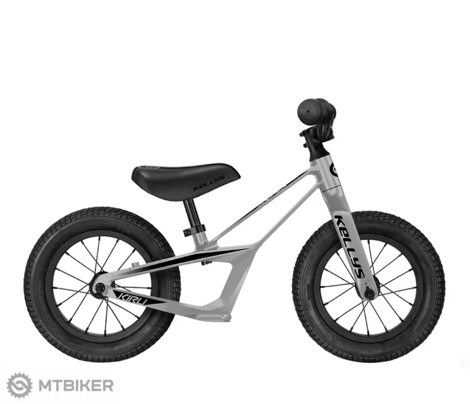 Bicicletă fără pedale Kellys KIRU, 12", argintiu Reducere de preț