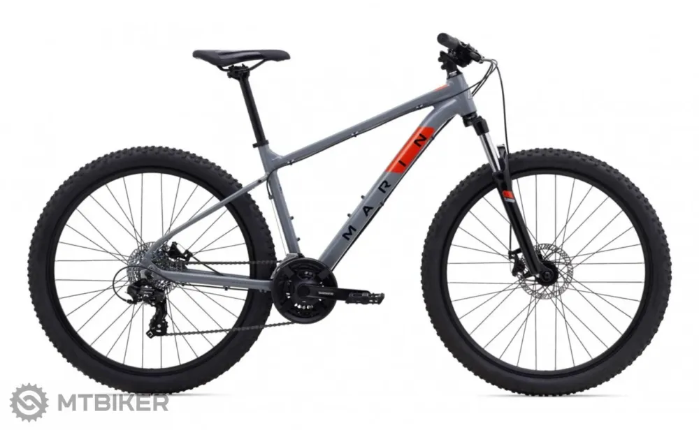 Bicicletă Marin Bolinas Ridge 1 29, Gri/Negru/Portocaliu - XL Cel mai bun preț