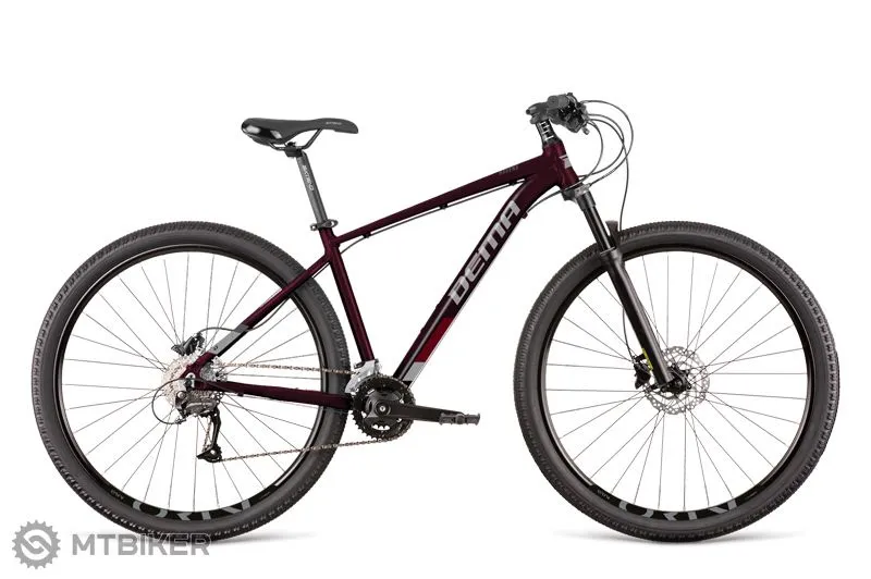 Reducere specială Bicicletă damă DEMA RAVENA 5 29, dark bordo/gray - S