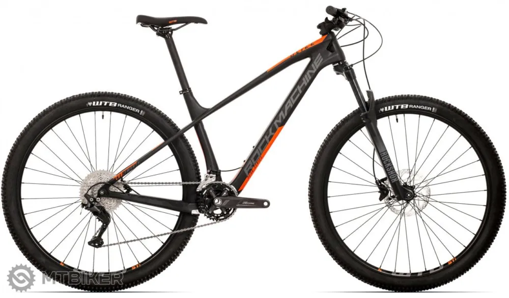 Bicicletă Rock Machine Blizz CRB 20-29, negru/gri/portocaliu - M Vezi acum