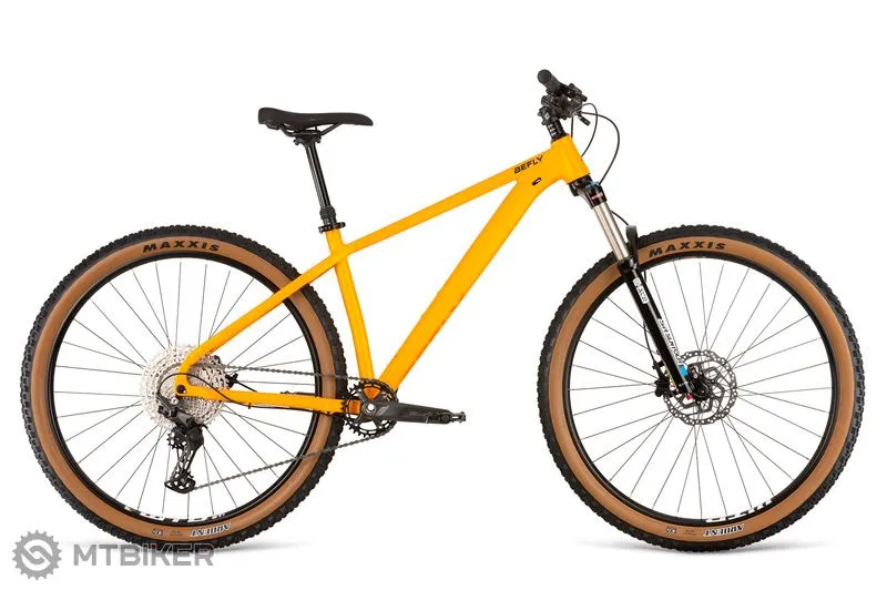 Retur gratuit Bicicletă BeFly SALT 29, portocaliu - L