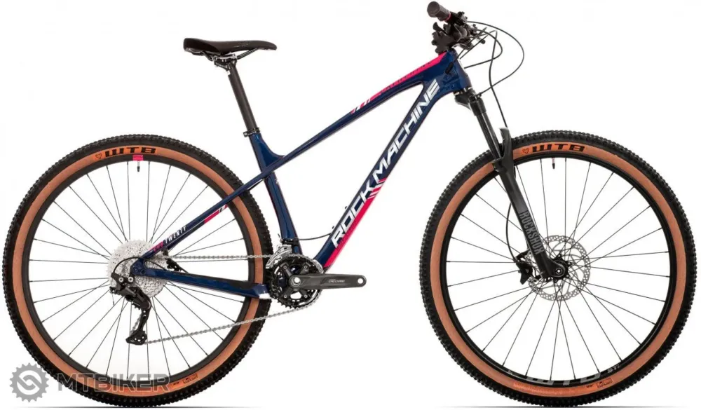 Bicicletă damă Rock Machine Catherine CRB 20-29, albastru/roz/argintiu - L Livrare expres