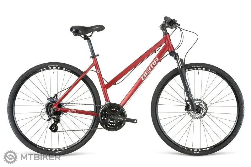 Bicicletă DEMA LOARA 5 28 damă, roșu/negru - M Bestseller