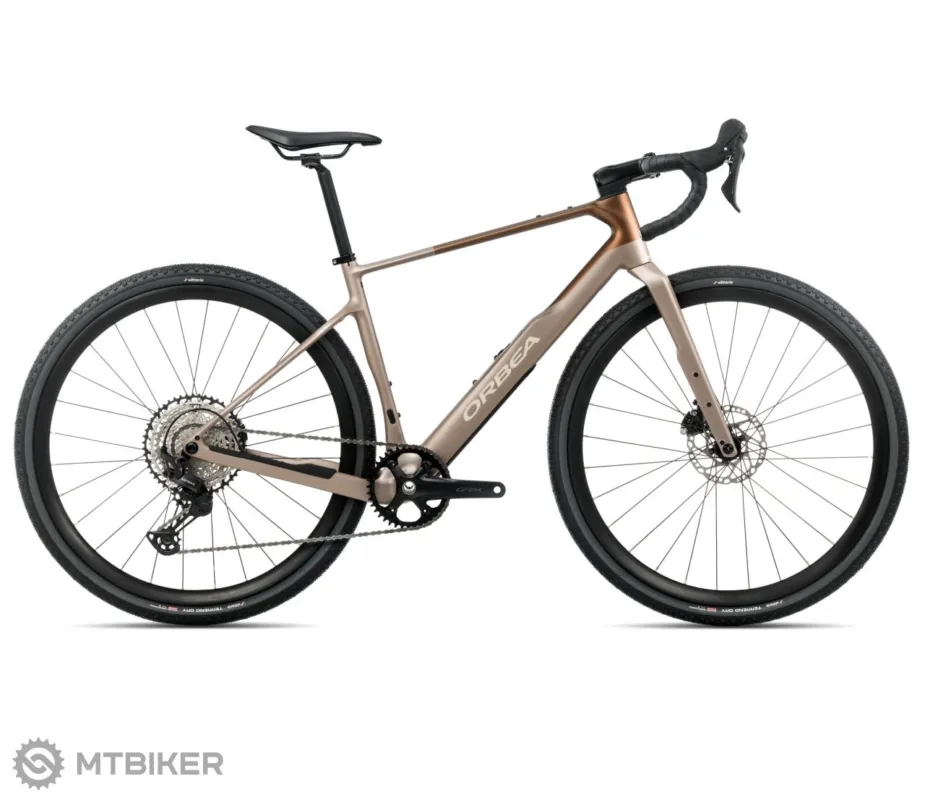 Livrare expres Bicicletă Orbea TERRA M30TEAM 1X 28, nichel/maro deschis - L
