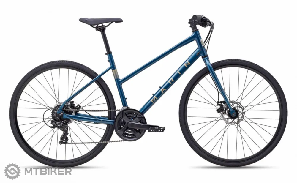 Bicicletă Marin Fairfax 1 ST 28, teal/maro deschis - XS Ofertă de sezon