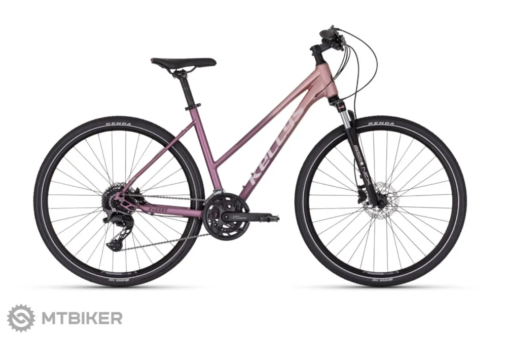 Ultima șansă Bicicletă Kellys Pheebe 70 28 damă, rosy violet - S