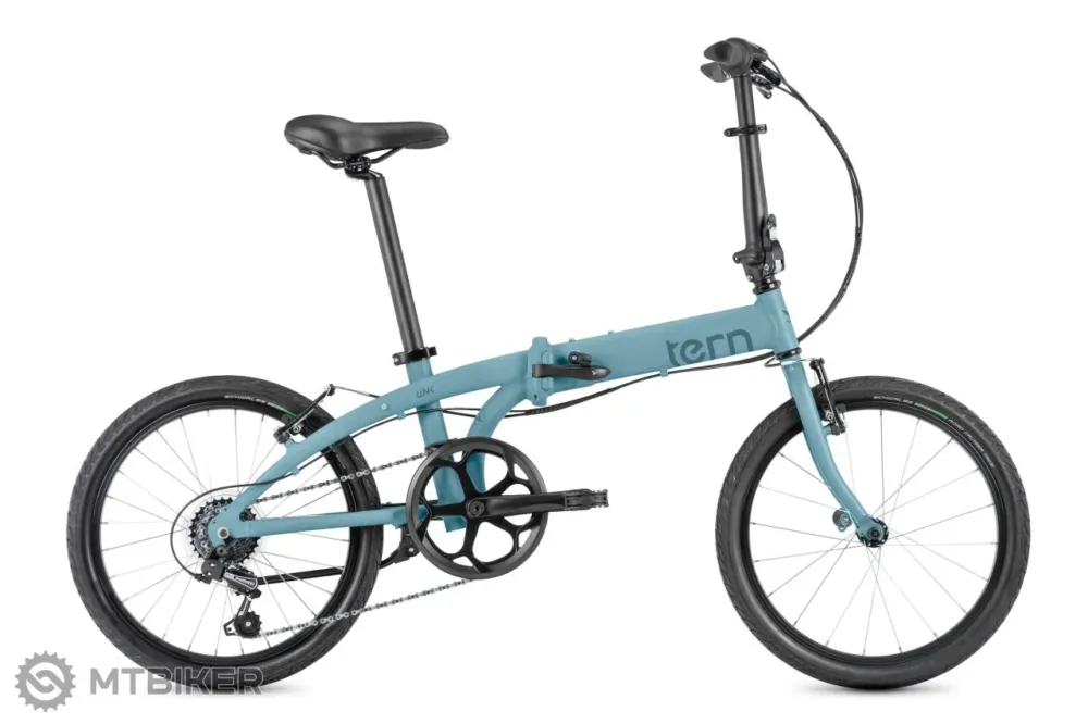 Bicicletă pliabilă Tern LINK B7 20, albastru Preț redus