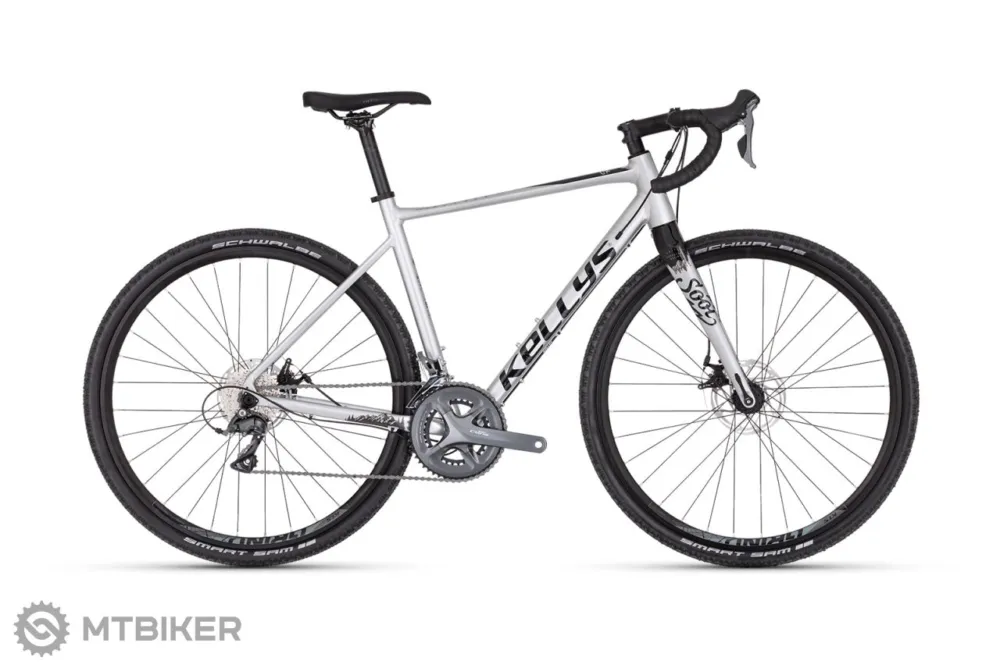 Premium Bicicletă Kellys SOOT 30 28, argintiu - S