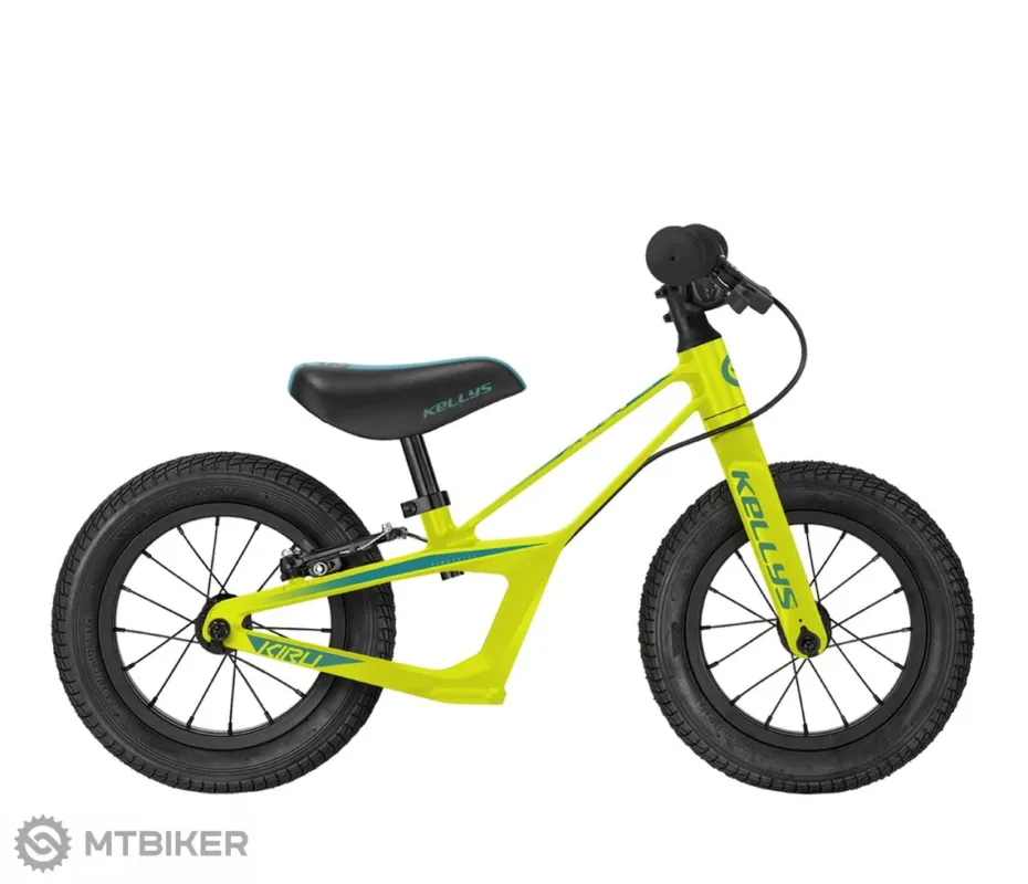 Reducere de preț Bicicletă balans Kellys KIRU RACE, 12", galben neon