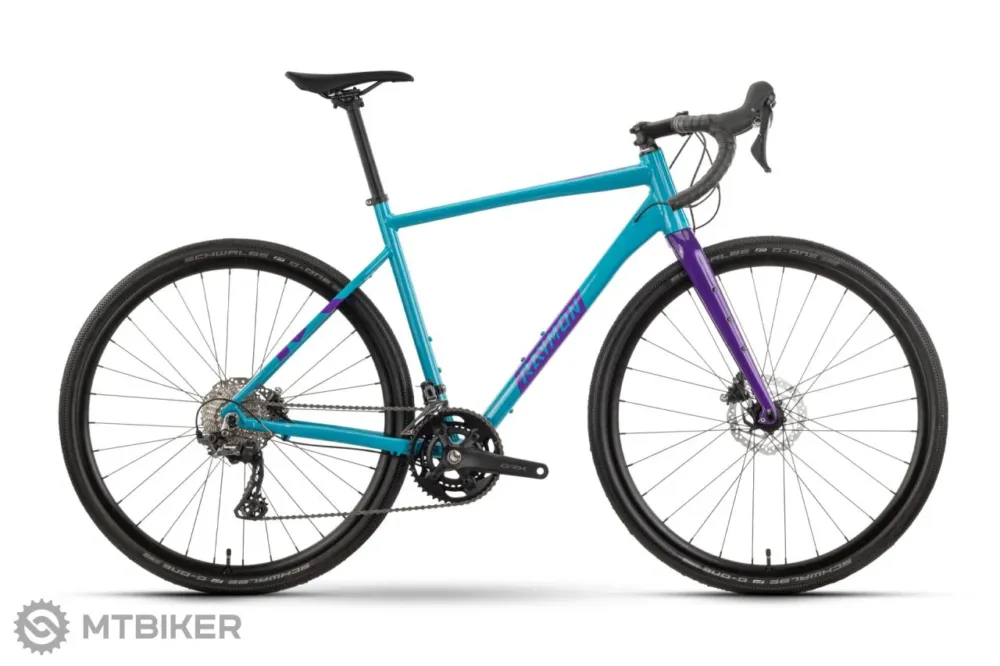 Transport gratuit Bicicletă Raymon Territ Pro 28, miami blue/purple - M
