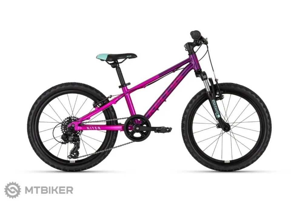 Bicicletă copii Kellys Kiter 50 20, roz Reducere de preț
