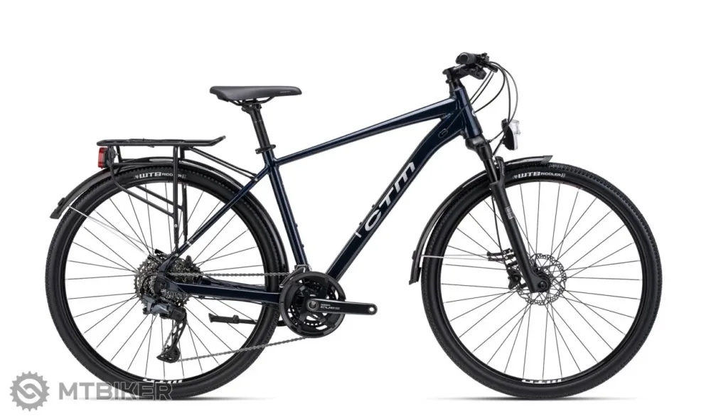 Bicicletă CTM STARK 3.0 Treking 28, dark blue - XL (21") Reducere de preț