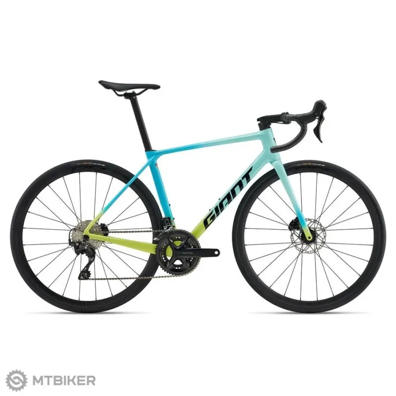 Cumpărături sigure Bicicletă Giant TCR Advanced 2 KOM, capri blue - L