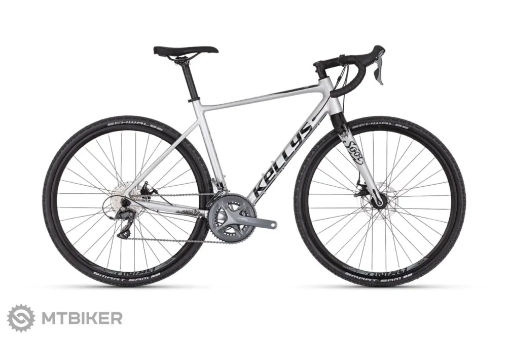 Cel mai vândut Bicicletă Kellys SOOT 30 28, argintiu - L