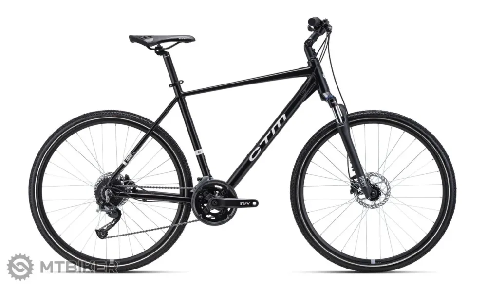 Bicicletă CTM TRANZ 2.0 28, negru mat - XL (21") Disponibil imediat