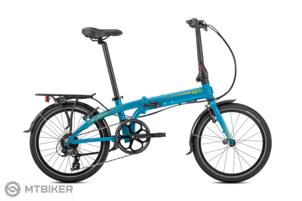 Bicicletă pliabilă Tern Link C8 20, albastru Transport gratuit