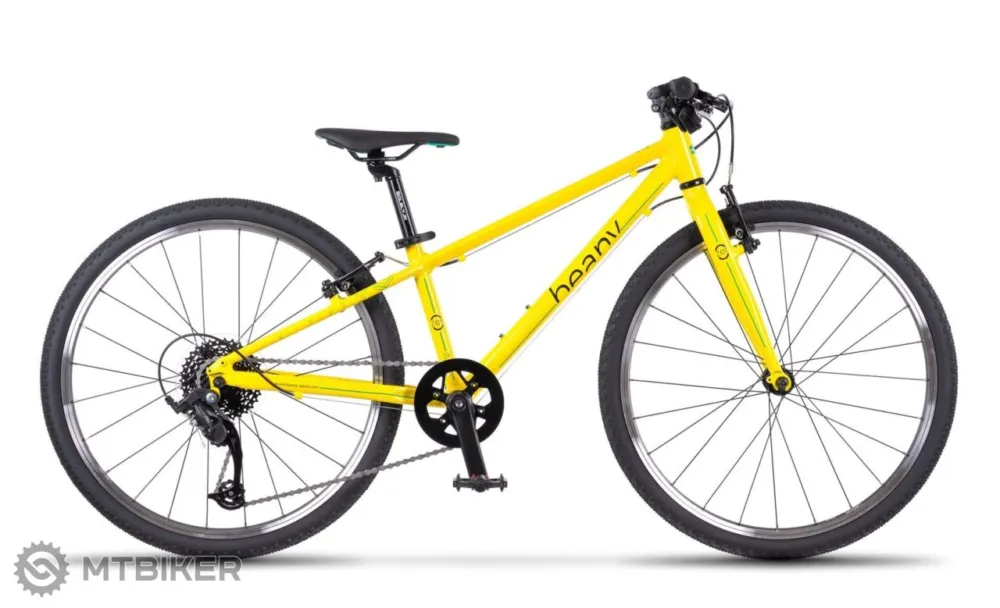 Bicicletă copii Beany Zero Shimano 24, galbenă Chilipir