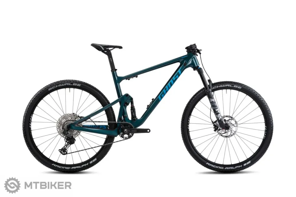 Bicicletă GHOST LECTOR FS LC Essential 29, petrol blue/ocean blue - L (180-188 cm ) Chilipir