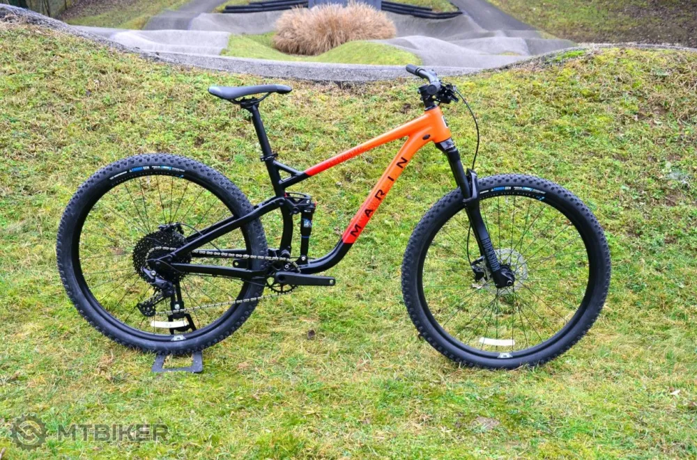 Bicicletă Marin Rift Zone 3 29, negru/portocaliu/roșu - L Calitate înaltă