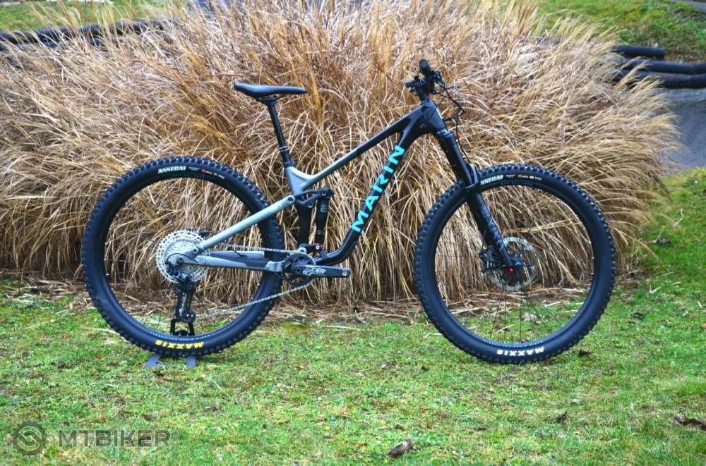 Ultima șansă Bicicletă Marin Alpine Trail Carbon 1 29, negru/gri/albastru, tester - M