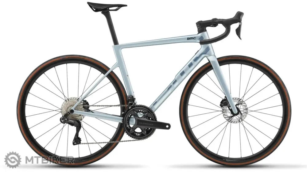 Bicicletă BMC Teammachine SLR ONE, light blue chrome - 56 Cel mai vândut