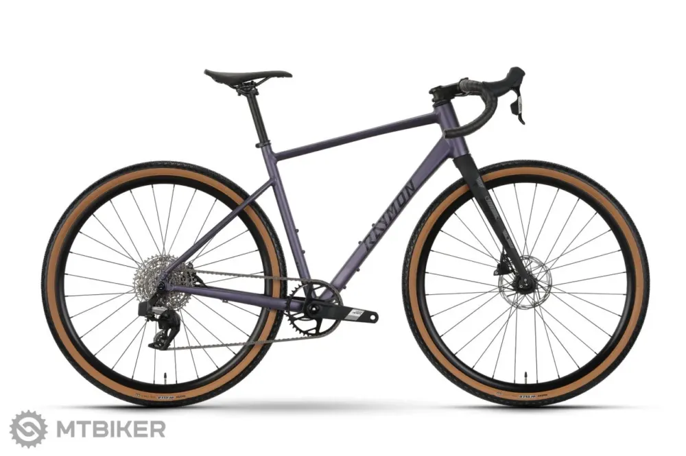 Bicicletă Raymon Territ Ultra 28, smoke lavender/black - XL Nu rata