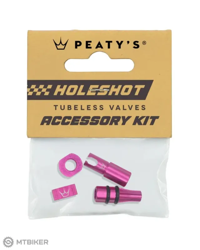 Reducere specială Valve Peaty's Holeshot Fast Flow fără cameră, roz - UNI