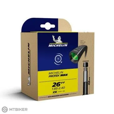 Reducere extra Cameră Michelin PROTEK MAX 26 x 1.85 - 2.4", valvă auto 48 mm