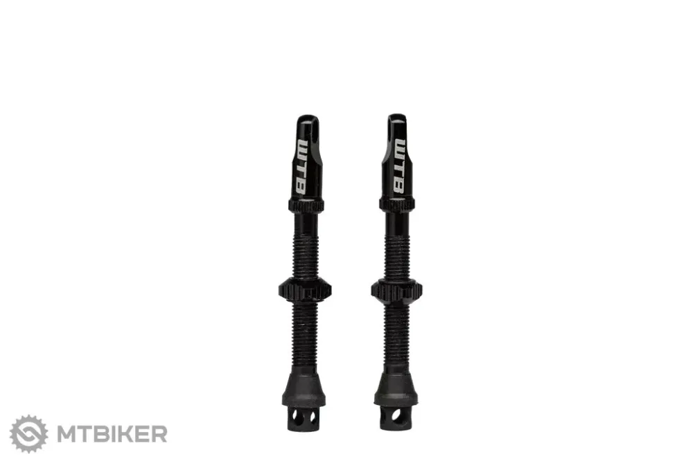 Valve WTB TCS AL Max-Flow tubeless, presta 44 mm, negru Ofertă limitată