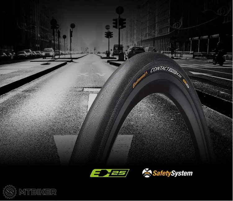 Anvelopă Continental CONTACT Speed 28" 700x32C reflex, sârmă - 700x32C Cumpără online