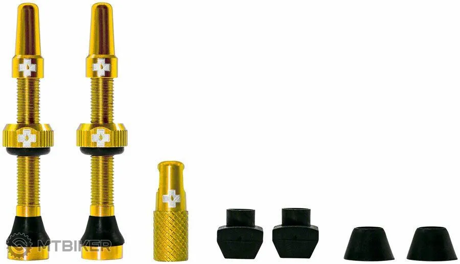 Valve tubeless Muc-Off, Presta 44 mm, auriu Calitate înaltă