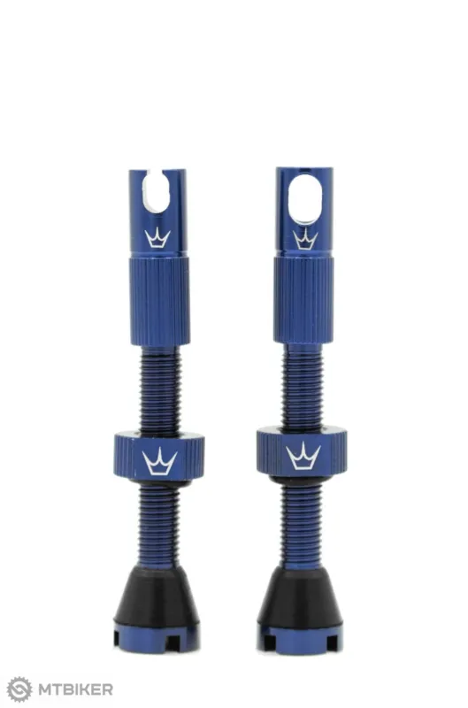 Doar azi Valve Peaty's x Chris King MK2 fără cameră, presta 42 mm, albastru închis