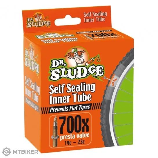 Popular Cameră Weldtite Dr.Sludge 700 x 18 - 25C, valvă Presta 60 mm