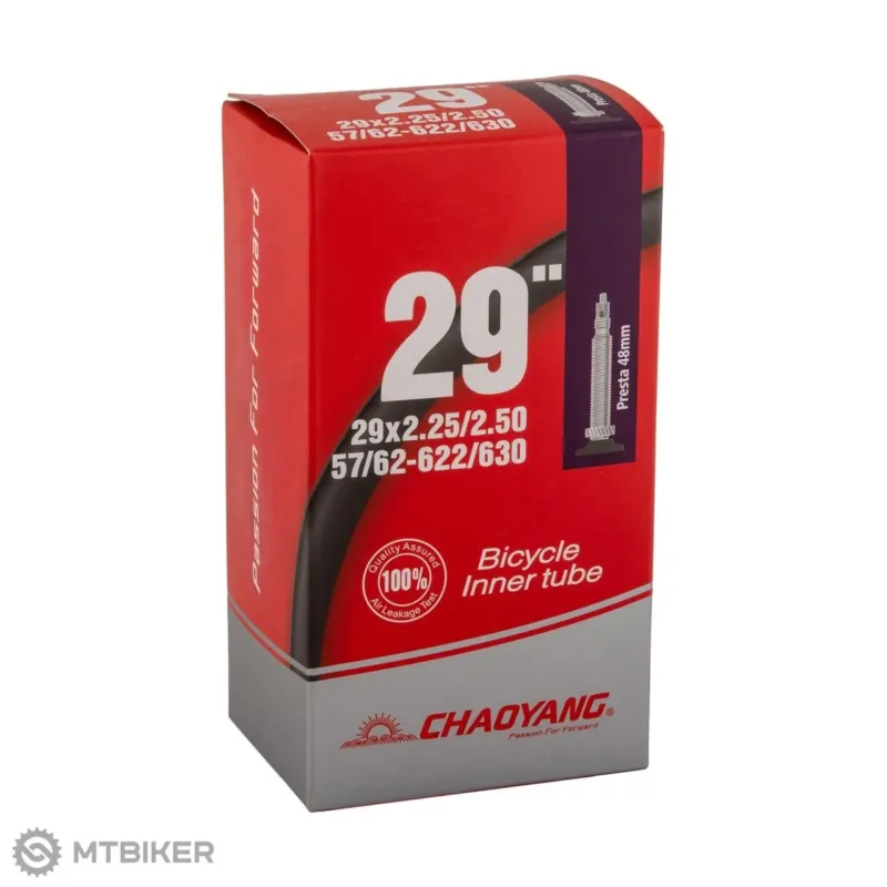 Noutate Cameră Chaoyang 29x2.25-2.50", valvă Presta 48mm