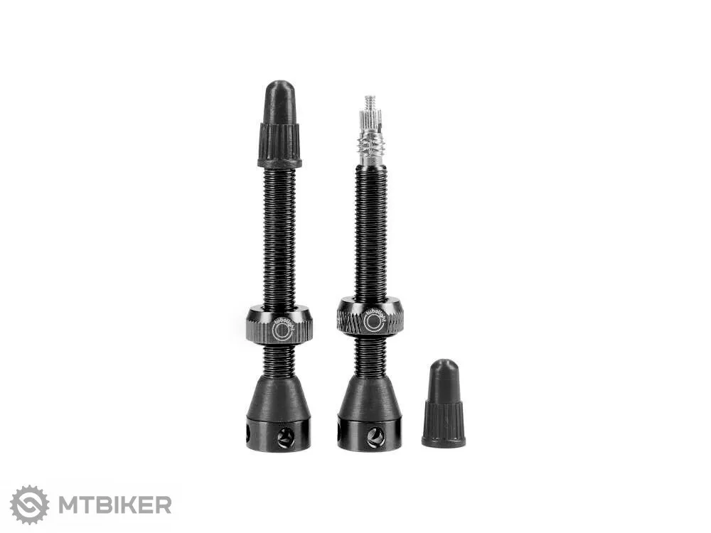 Valve Tubolight MTB tubeless, presta 40 mm, negru Lichidare de stoc