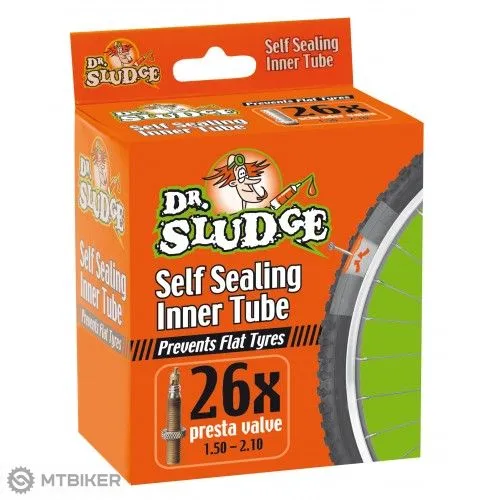 Cameră Weldtite Dr.Sludge 26 x 1.75 - 2.125", valvă Presta, 40 mm Cumpără acum