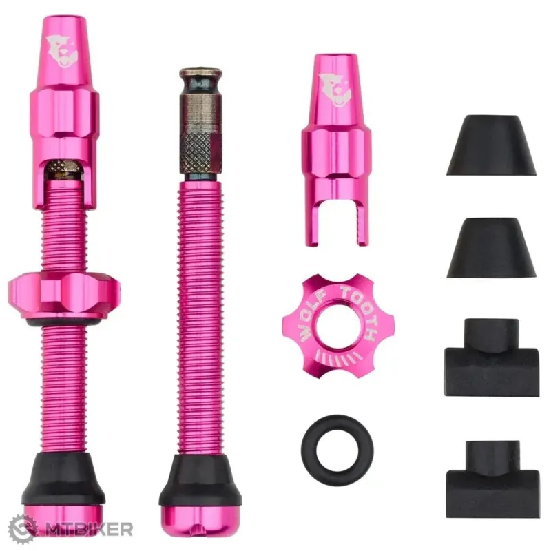 Cumpără acum Valve Wolf Tooth Clik fără cameră, 60 mm, roz