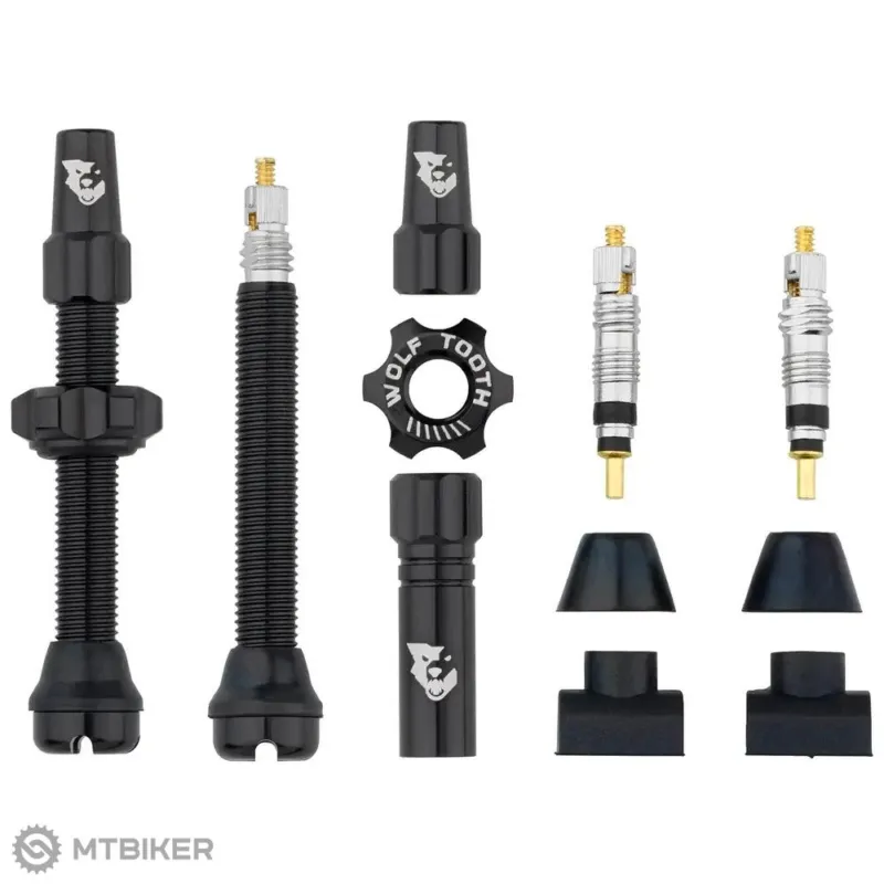 Noutate Valve Wolf Tooth fără cameră, presta 44 mm, negru