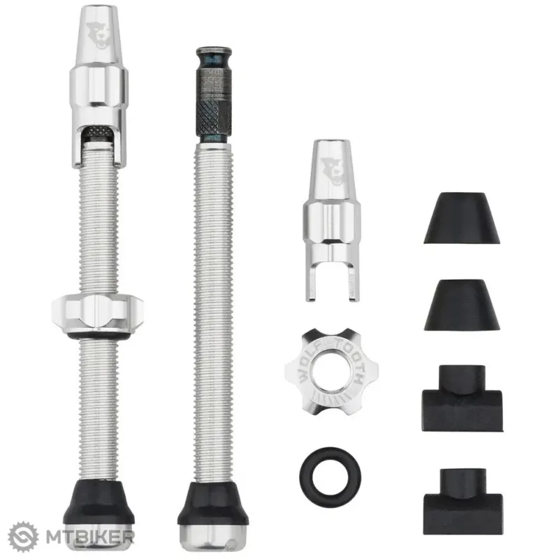 Popular Valve Wolf Tooth Clik fără cameră, 60 mm, argintiu