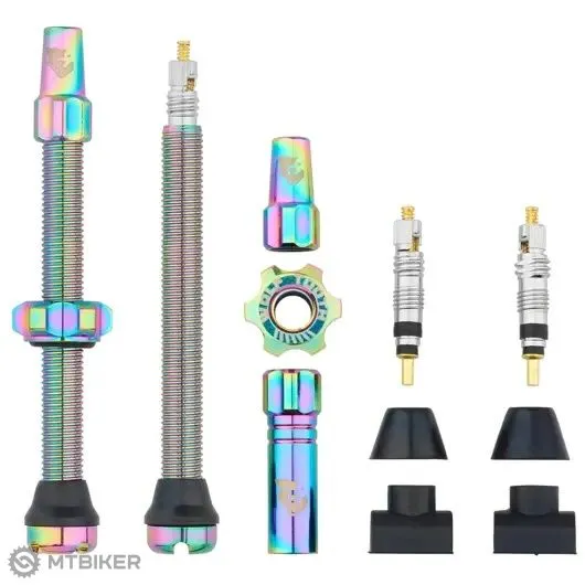 Plată securizată Valve Wolf Tooth fără cameră, presta 60 mm, oil slick