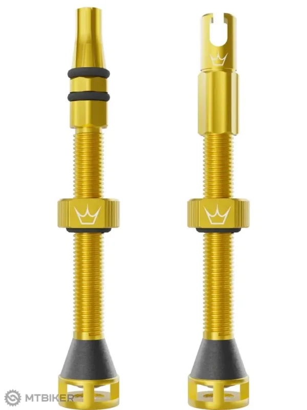 Valve Peaty's Holeshot Fast Flow fără cameră, 60 mm, gold Ofertă limitată