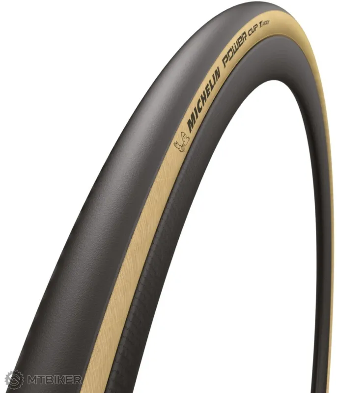 Preț redus Anvelopă Michelin POWER CUP 700x32C COMPETITION LINE GUM-X, TLR kevlar, classic - UNI
