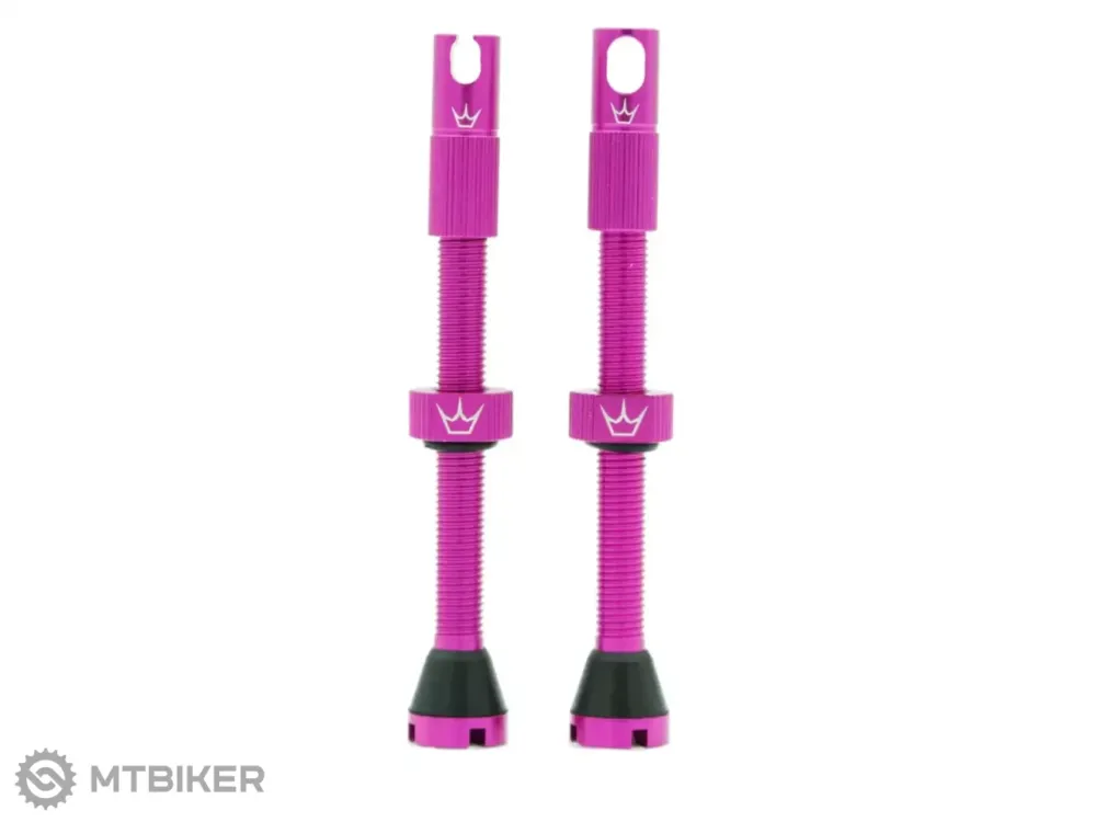 Valve Peaty's x Chris King MK2 fără cameră, presta 60 mm, roz Nu rata