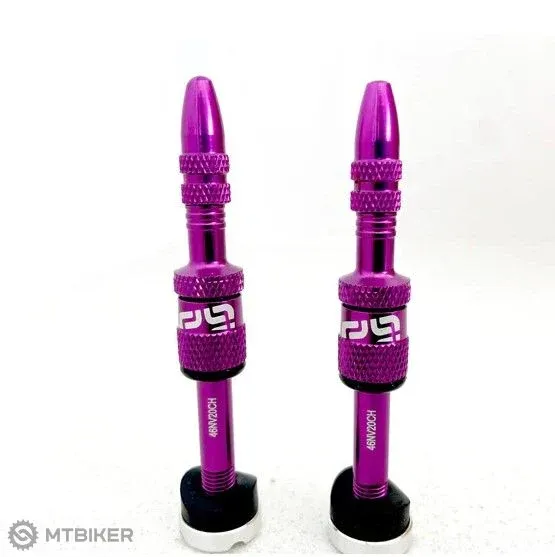 Valve e-thirteen Quick Fill fără cameră 23-31 mm 2 bucăți Eggplant Ofertă