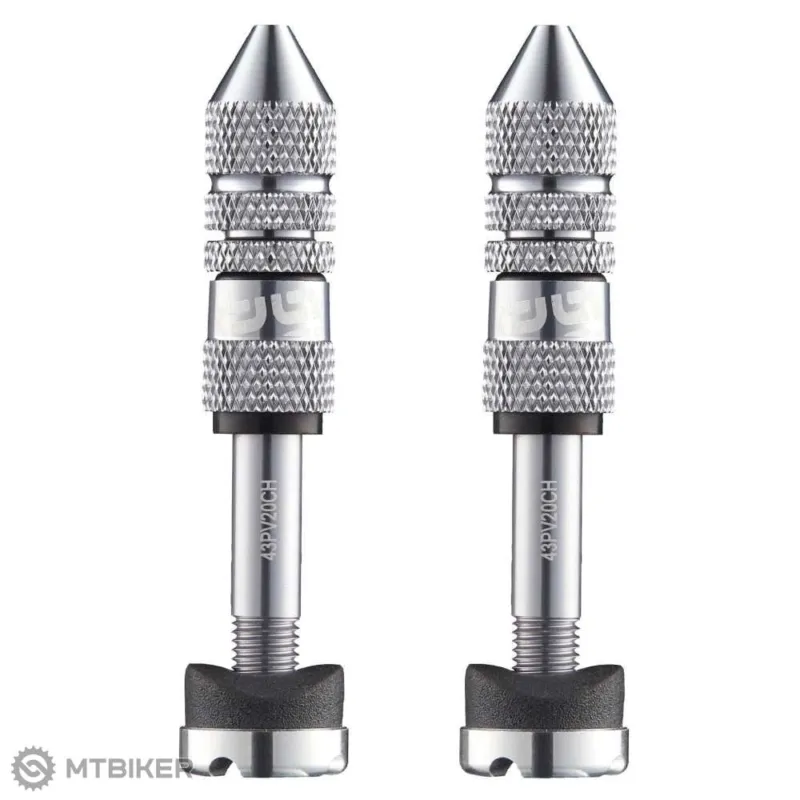 Valve e-thirteen Quickfill Gen2 tubeless, autoventil 16-24 mm, argintiu Reducere de preț