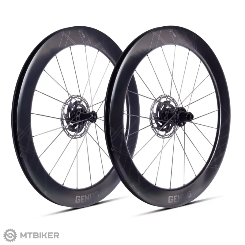 Set roți Ere Research GENUS II AE65-R CARBON DISC 28", disc, ax solid - SRAM XDR Premium