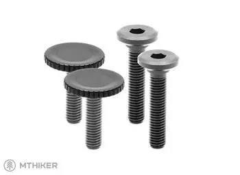 Discount Set de șuruburi Peak Design Bolt Pack Black, două seturi de șuruburi de rezervă pentru suport Capture, negru