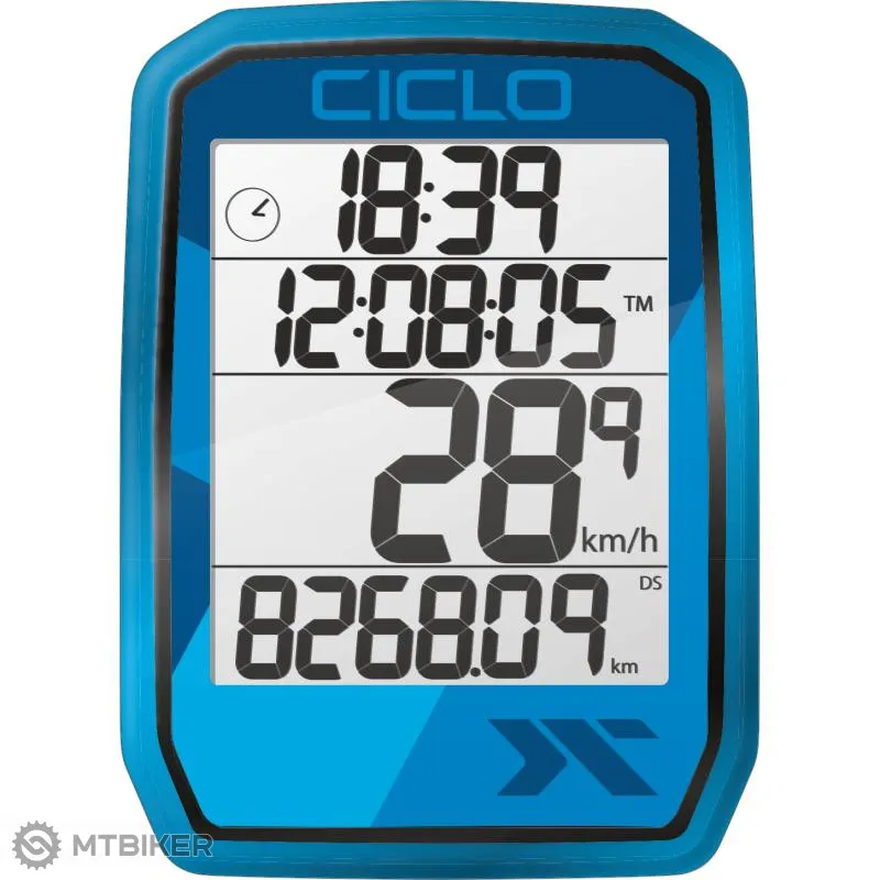 Ciclocomputer CICLO PROTOS 105, albastru Comandă acum